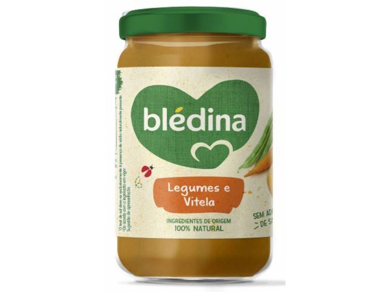 REFEI&Ccedil;&Atilde;O BLEDINA LEGUMES COM VITELA 200G