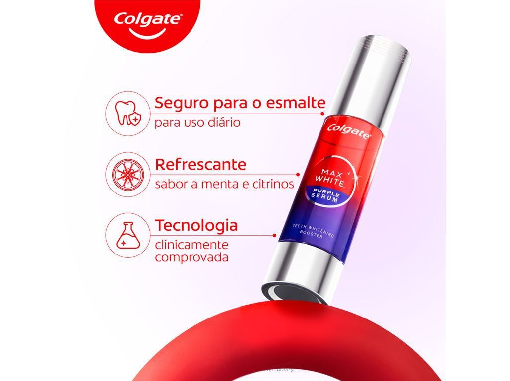 PURPLE SERUM COLGATE MAX WHITE 40ML image number 9