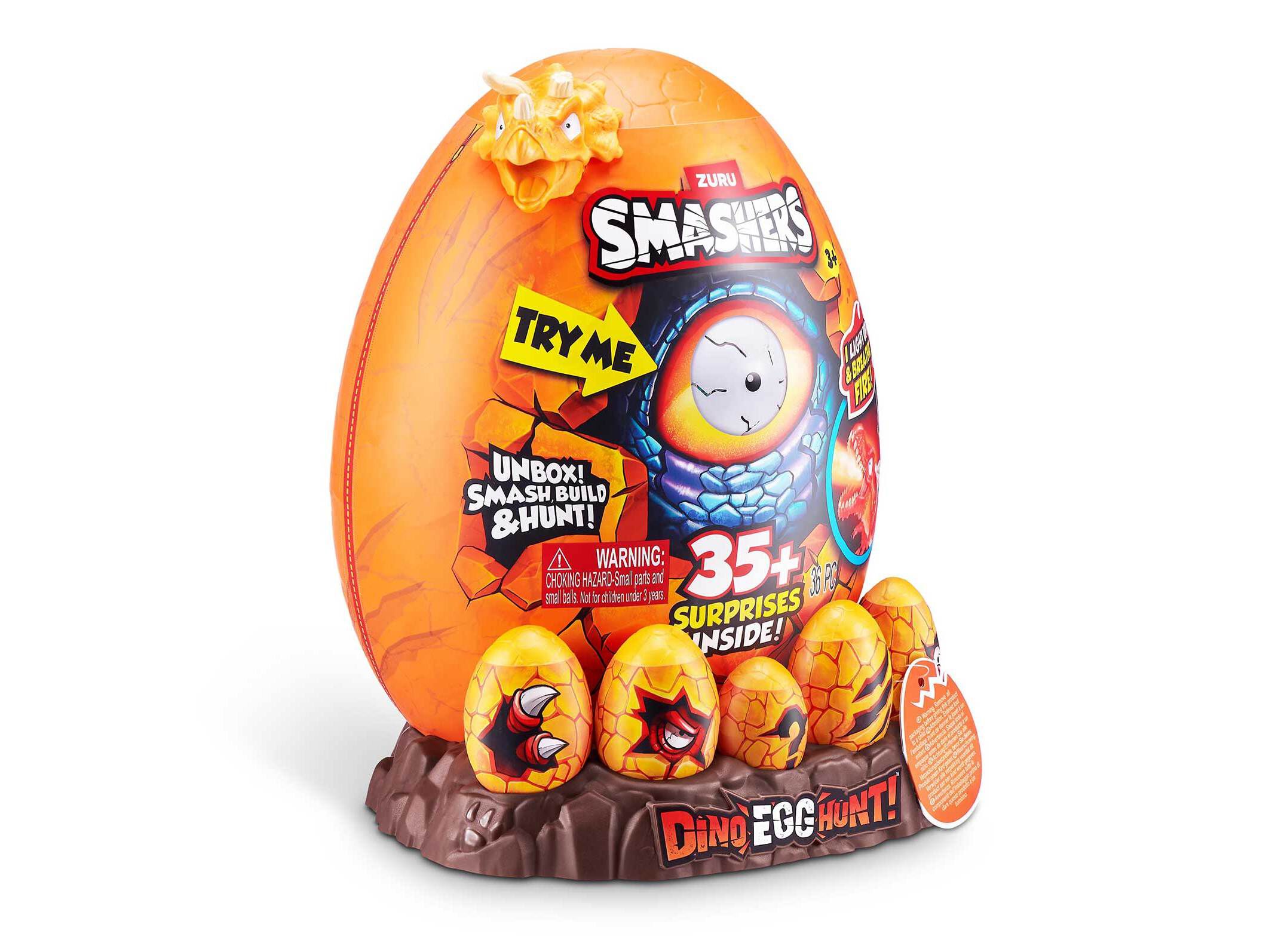 DINO EGG HUNT SMASHERS MODELOS SORTIDOS image number 1