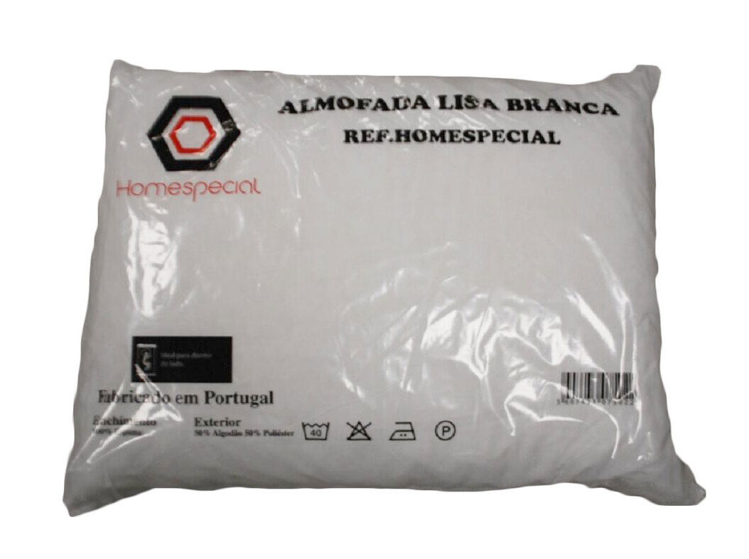 ALMOFADA HOMESPECIAL BRANCO 60X40CM