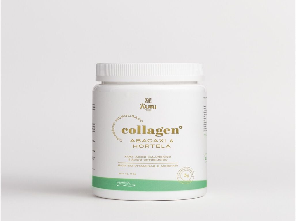 SUPLEMENTO COLAG&Eacute;NIO AURIFOODS ABACAXI HORTEL&Atilde; 150G image number 0