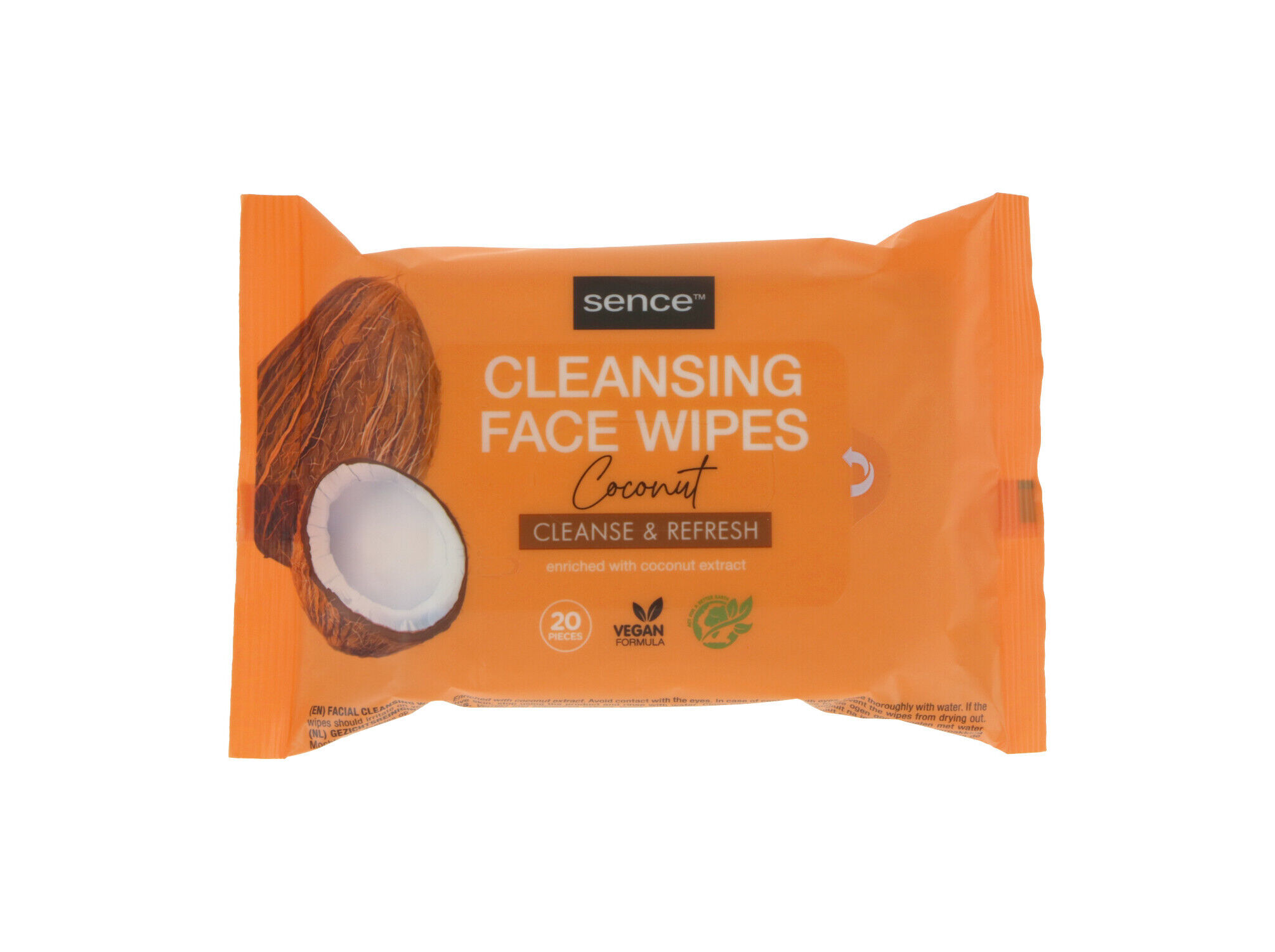 TOALHITAS LIMPEZA SENCE COCO 20UN