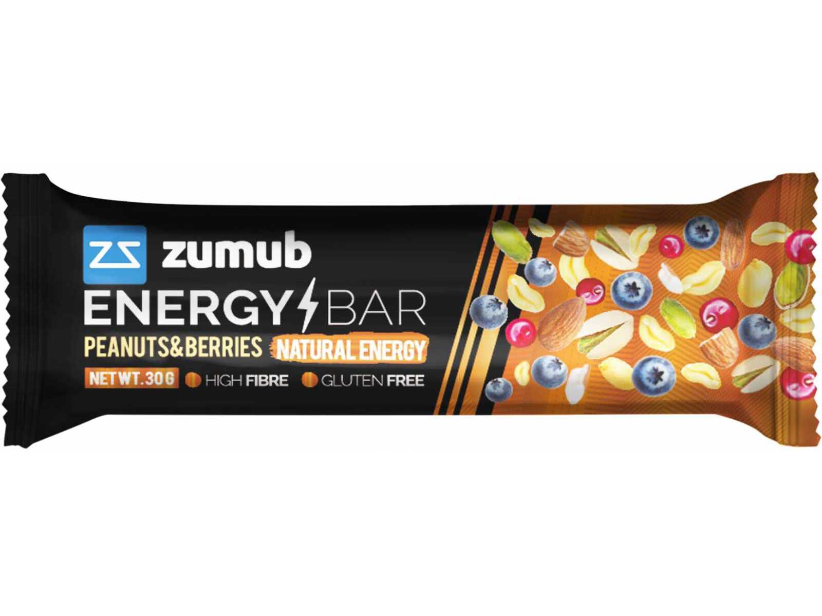 BARRAS ZUMUB AMENDOIM FRUTOS SILVESTRES 30G image number 0