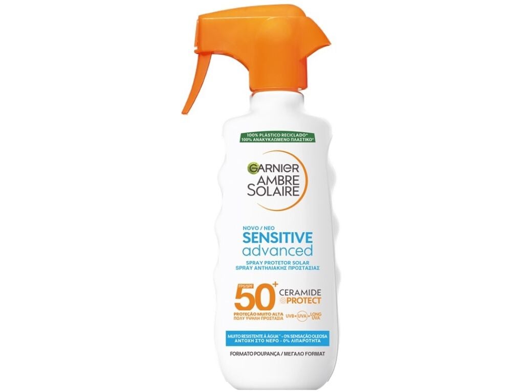 PROTETOR SOLAR AMBRE SOLAIRE SENSITIVE ADV IP50+ 270ML