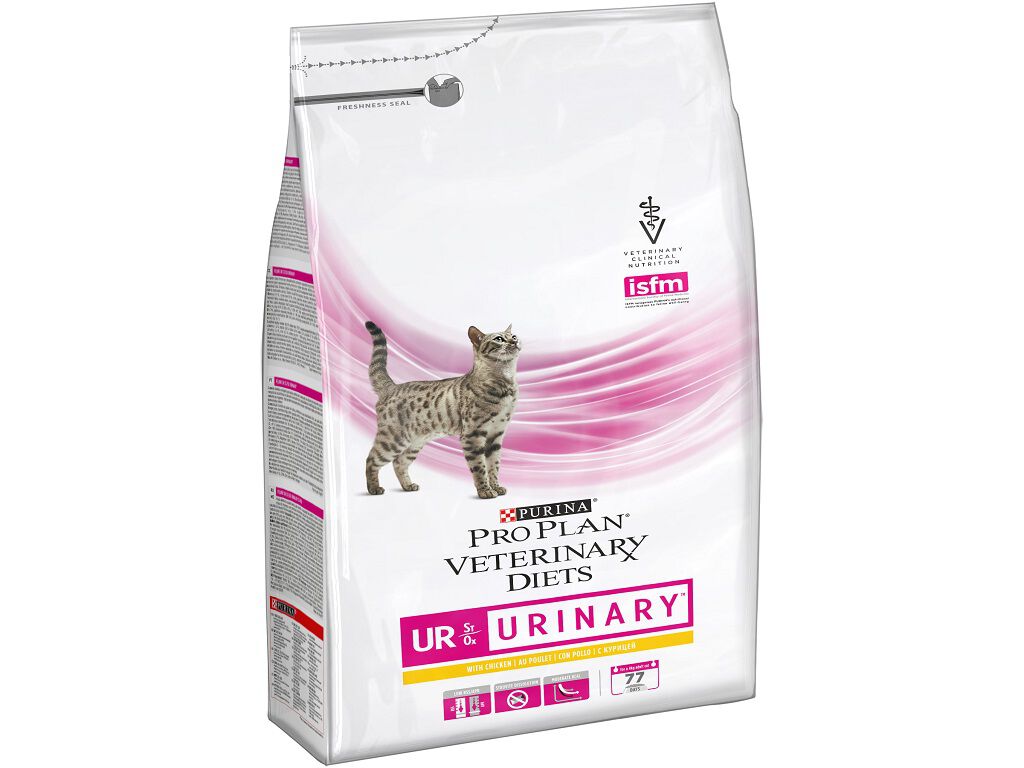 RA&Ccedil;&Atilde;O VETERIN&Aacute;RIA PARA GATO PRO PLAN UR ST/OX URINARY FRANGO 5KG