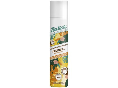 CHAMPÔ SECO BATISTE TROPICAL COCO 200 ML image number 0