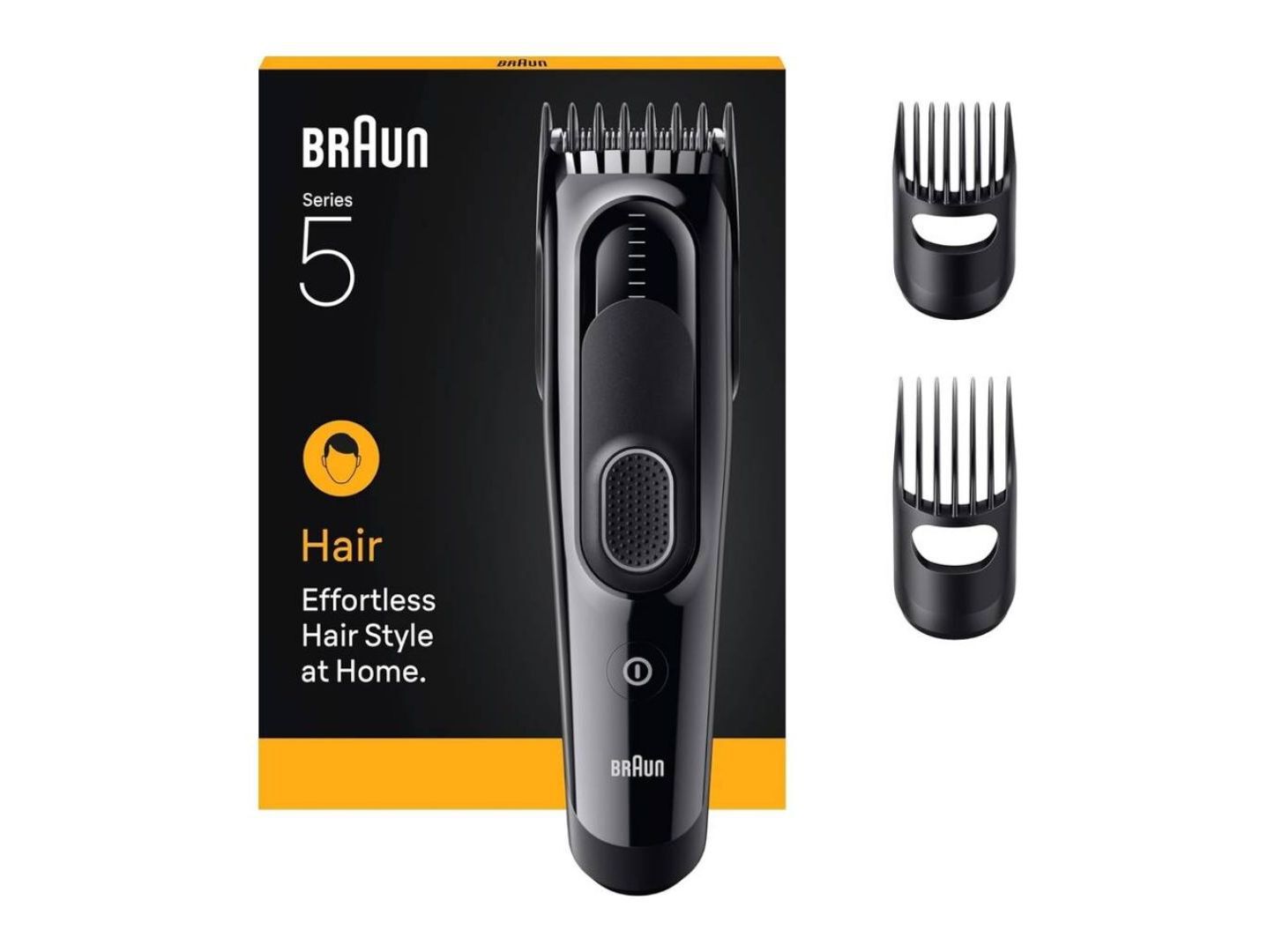 APARADOR DE CABELO SEM FIO BRAUN SERIES 5 HC5530 COM 17 COMPRIMENTOS