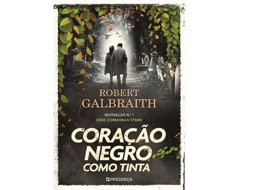 LIVRO CORAÇÃO NEGRO COMO TINTA DE ROBERT GALBRAITH