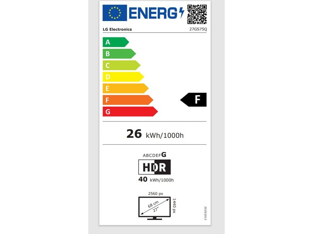 MONITOR LG ULTRAGEAR 27GS75Q-B.AEU (27" QHD 180 HZ 1MS) image number 8