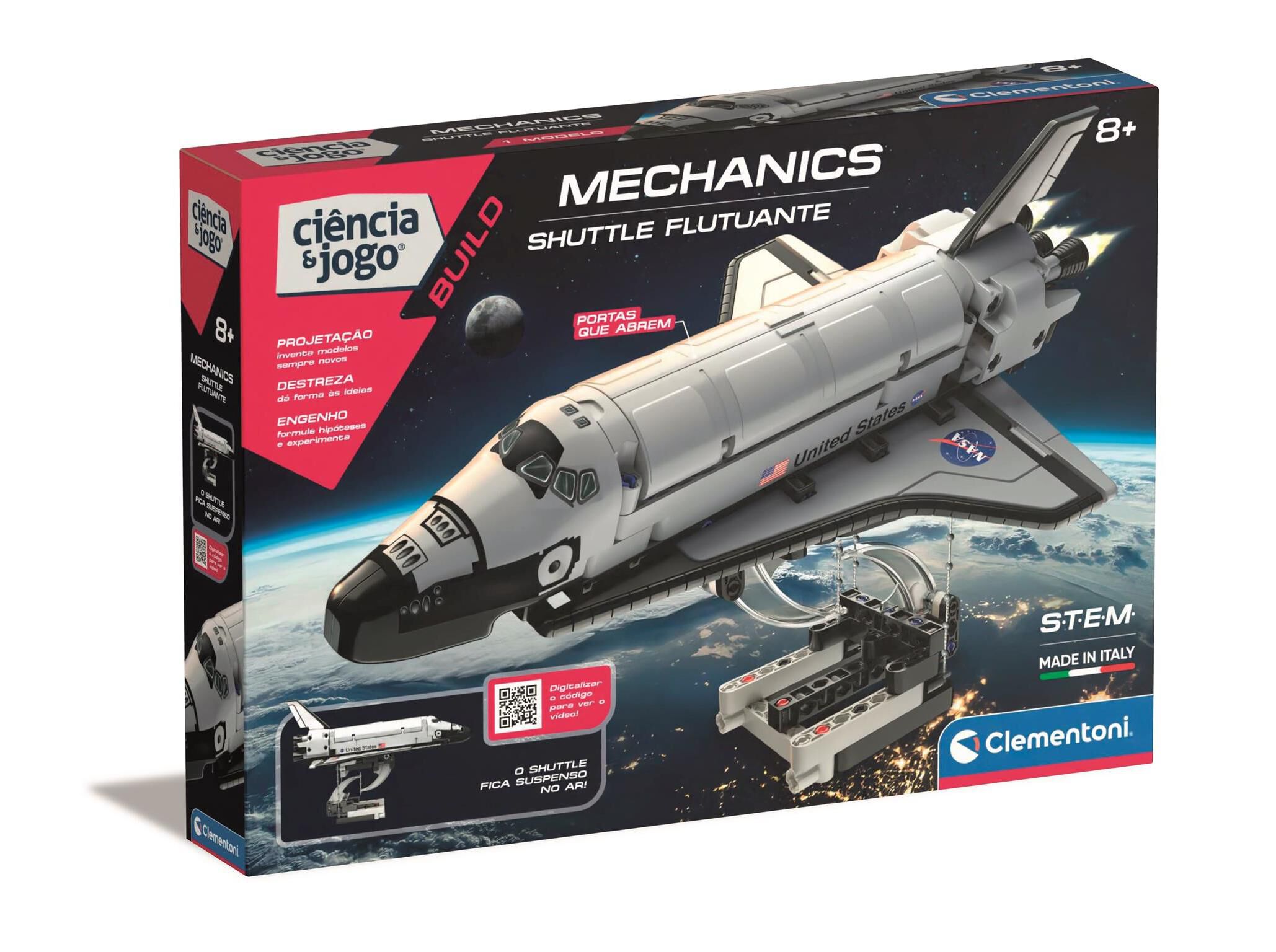 LABORAT&Oacute;RIO MEC&Acirc;NICA CLEMENTONI SHUTTLE FLUTUANTE NASA image number 0