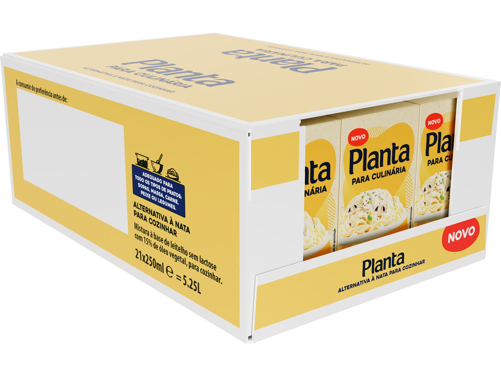 CREME PLANTA UHT CULIN&Aacute;RIA 250ML image number 3