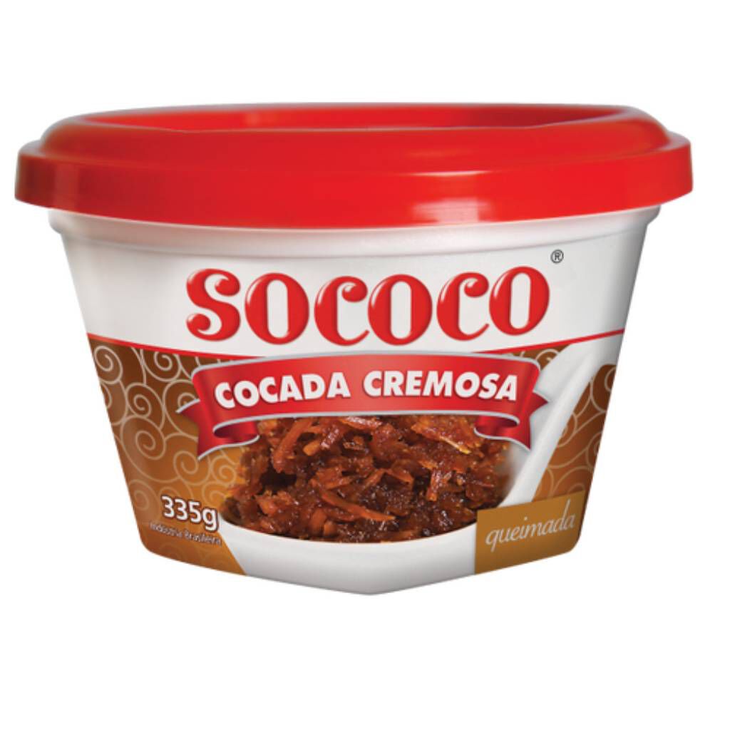 COCADA SOCOCO CREMOSA QUEIMADA 335G