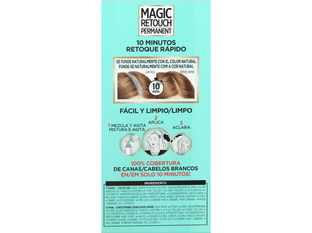 COLORA&Ccedil;&Atilde;O MAGIC RETOUCH PERMANENTE 7 LOURO 1 UN image number 1