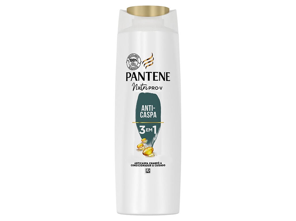 CHAMP&Ocirc; PANTENE 3 EM 1 ANTICASPA 300ML image number 0