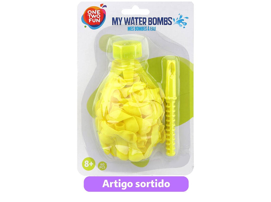 BAL&Otilde;ES DE AGUA ONE TWO FUN CORES SORTIDAS image number 1