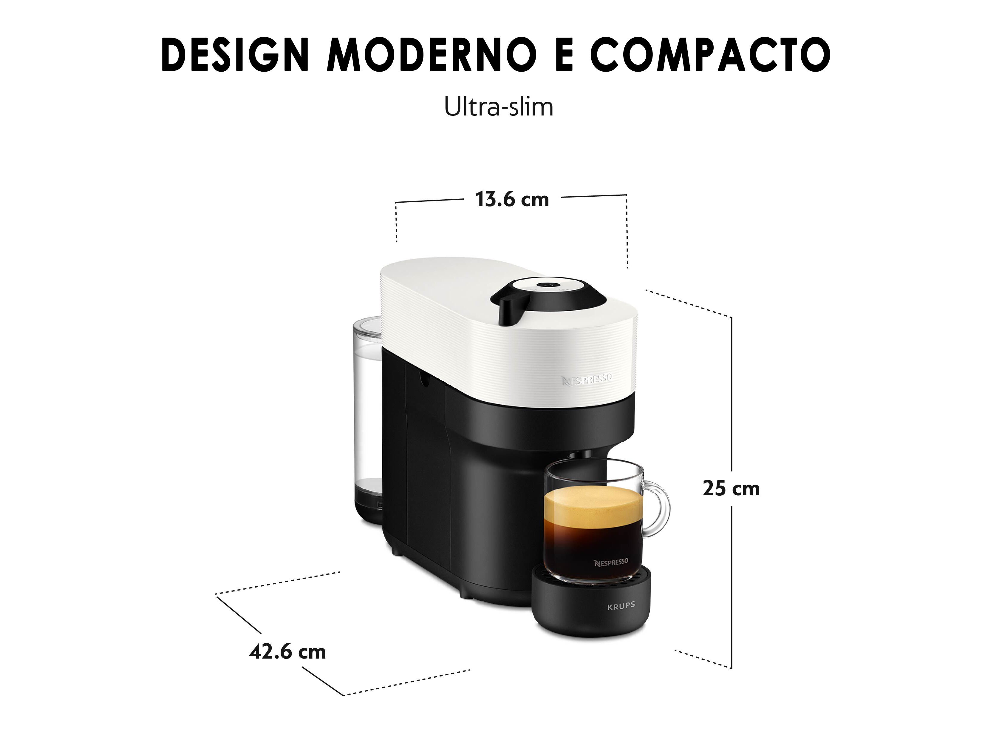 M&Aacute;QUINA DE CAF&Eacute; NESPRESSO KRUPS XN9201P3 VERTUO POP BRANCA image number 6