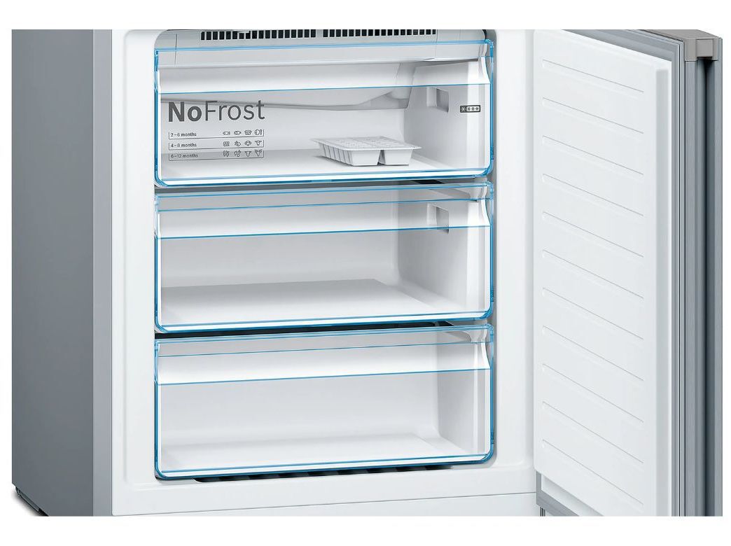 FRIGOR&Iacute;FICO COMBINADO BOSCH KGN49XLEA (NO FROST E 203CM 438L INOX) image number 4