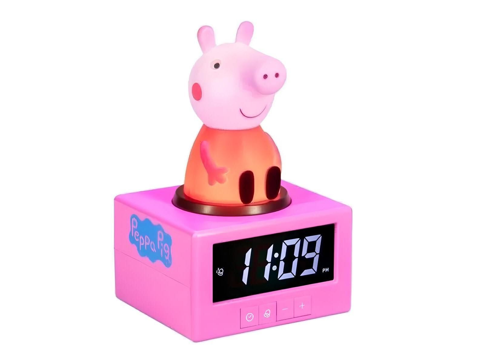 DESPERTADOR PEPPA PIG RELOGIO E LUZ 156CM image number 1