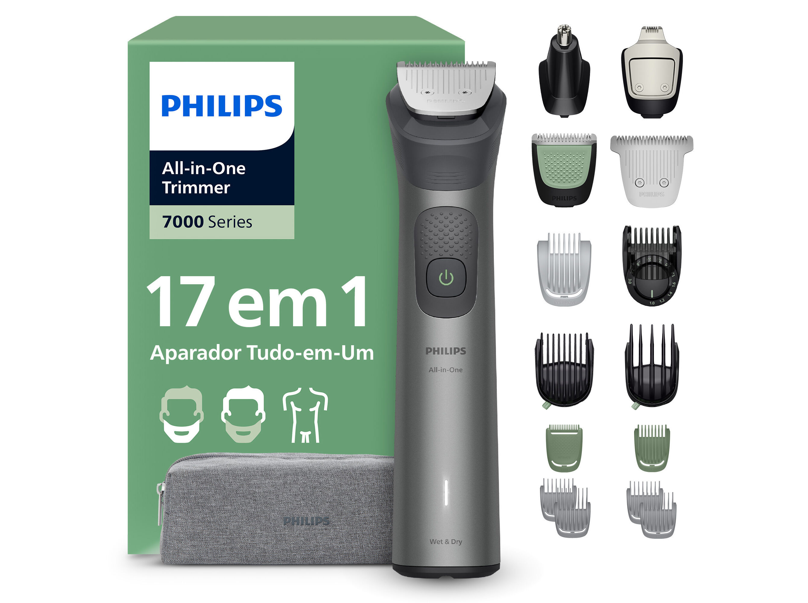 APARADOR MULTIGROOM PHILIPS MG7941/15 S&Eacute;RIE 7000 17 EM 1 image number 0