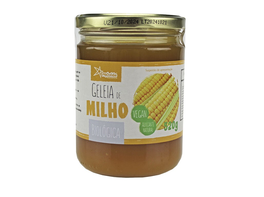 GELEIA DE MILHO PROVIDA BIO 520 G