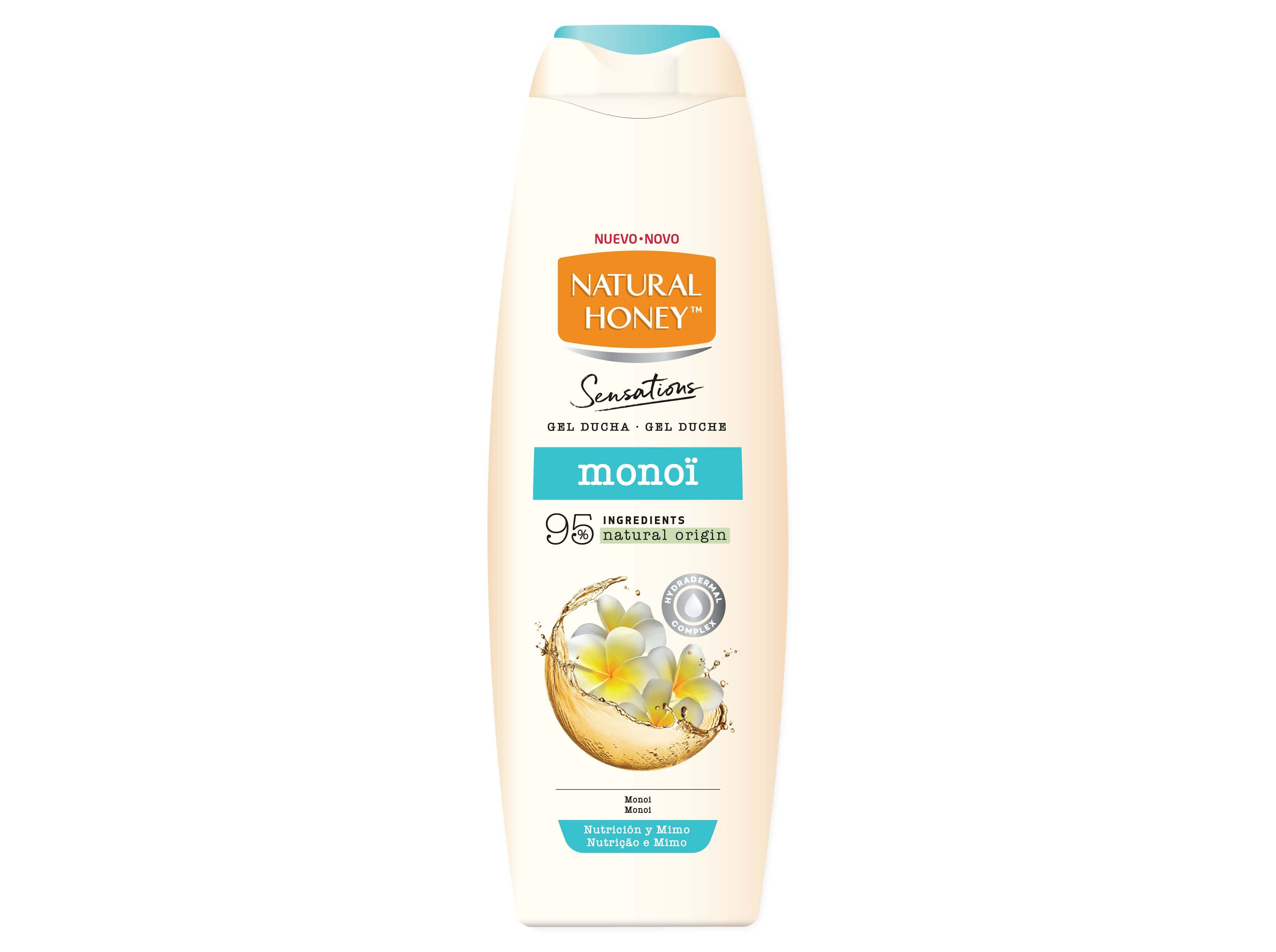 GEL BANHO NATURAL HONEY SENSATIONS MONOI 650 ML image number 0