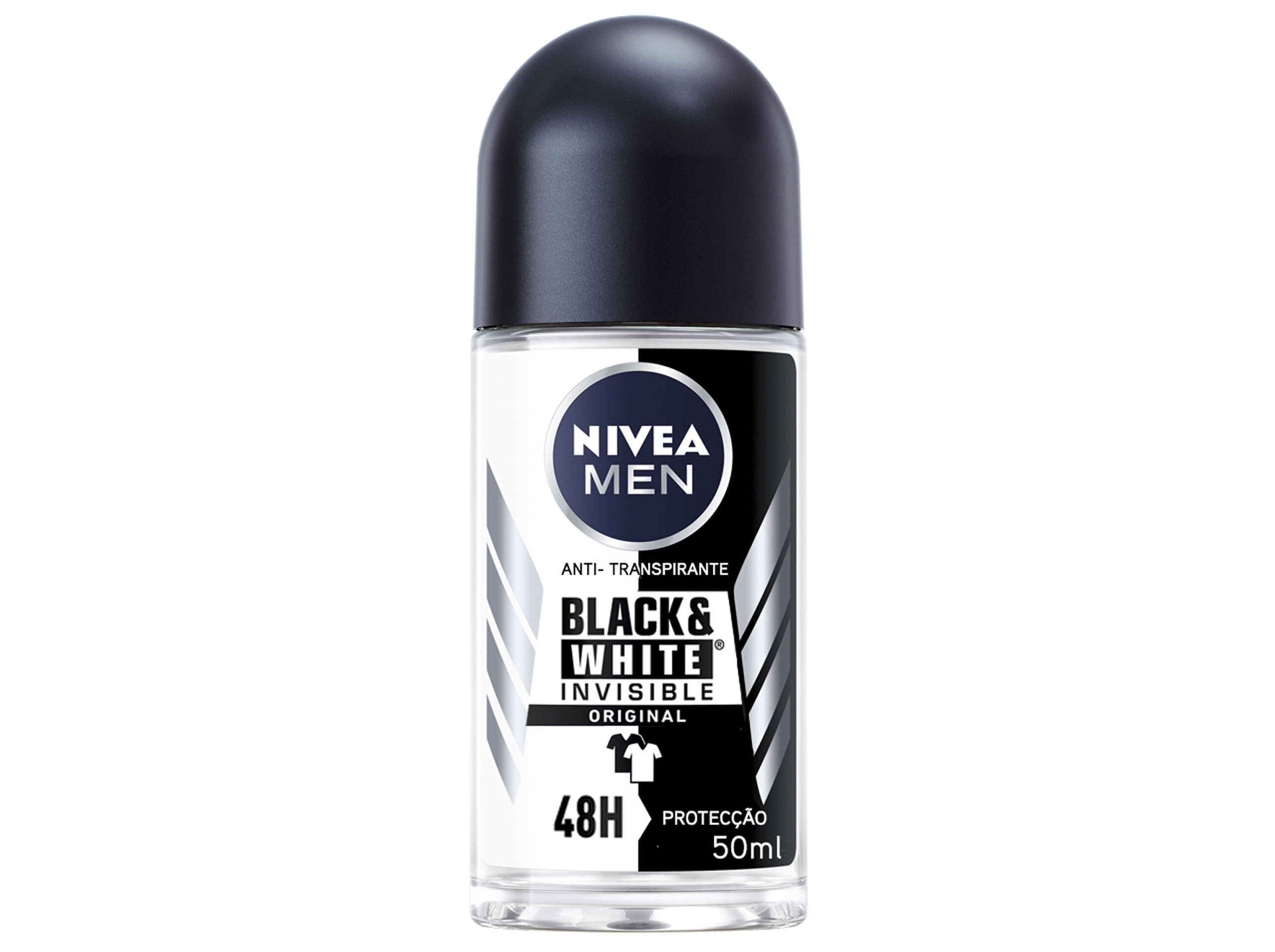 Desodorizante Roll-on Invisible for Black & White Original NIVEA MEN 50 ml