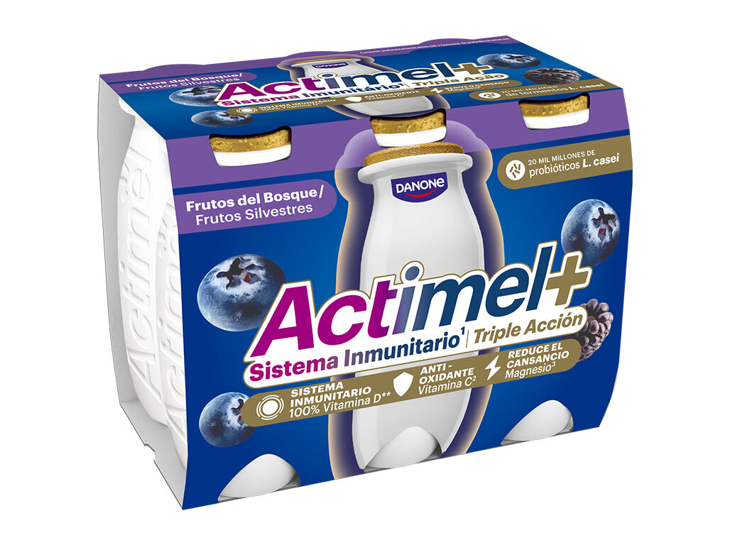 PROBIOTICO ACTIMEL AMORA MIRTILO 6X100G