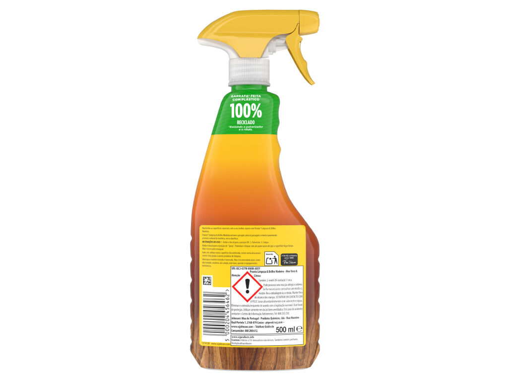 LIMPA M&Oacute;VEIS PRONTO PISTOLA ALO&Eacute; VERA 500ML image number 1