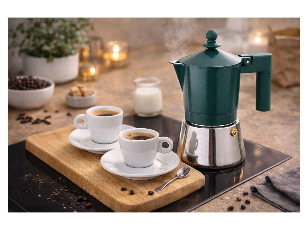 CAFETEIRA INOX ACTUEL PARA 9 CH&Aacute;VENAS image number 1