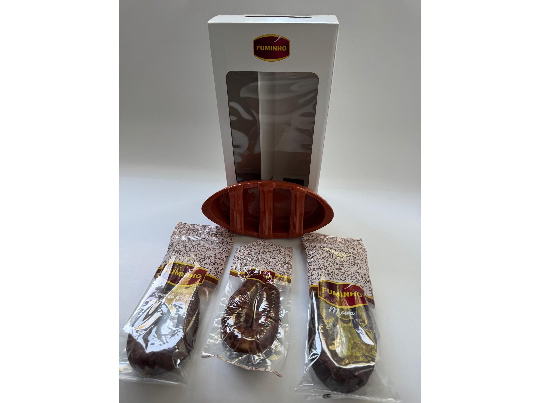 PACK ENCHIDOS FUMINHO C/ ASSADOR BARRO UN image number 1