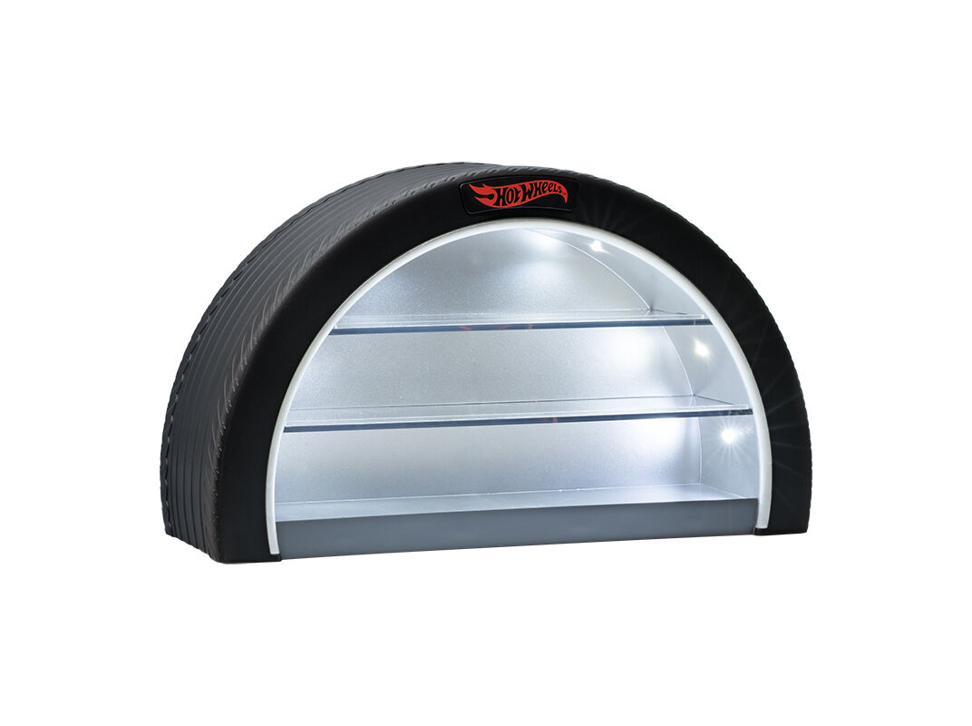 EXPOSITOR PNEU COM LUZ HOT WHEELS image number 0