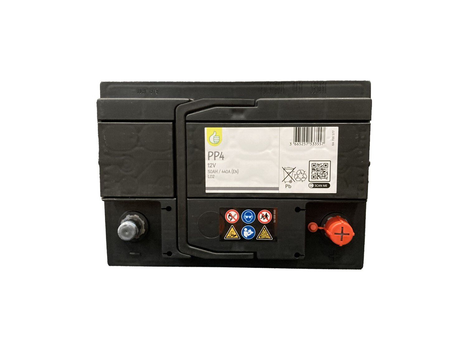 BATERIAS AUTO POLEGAR PP4 50AH/440A image number 1