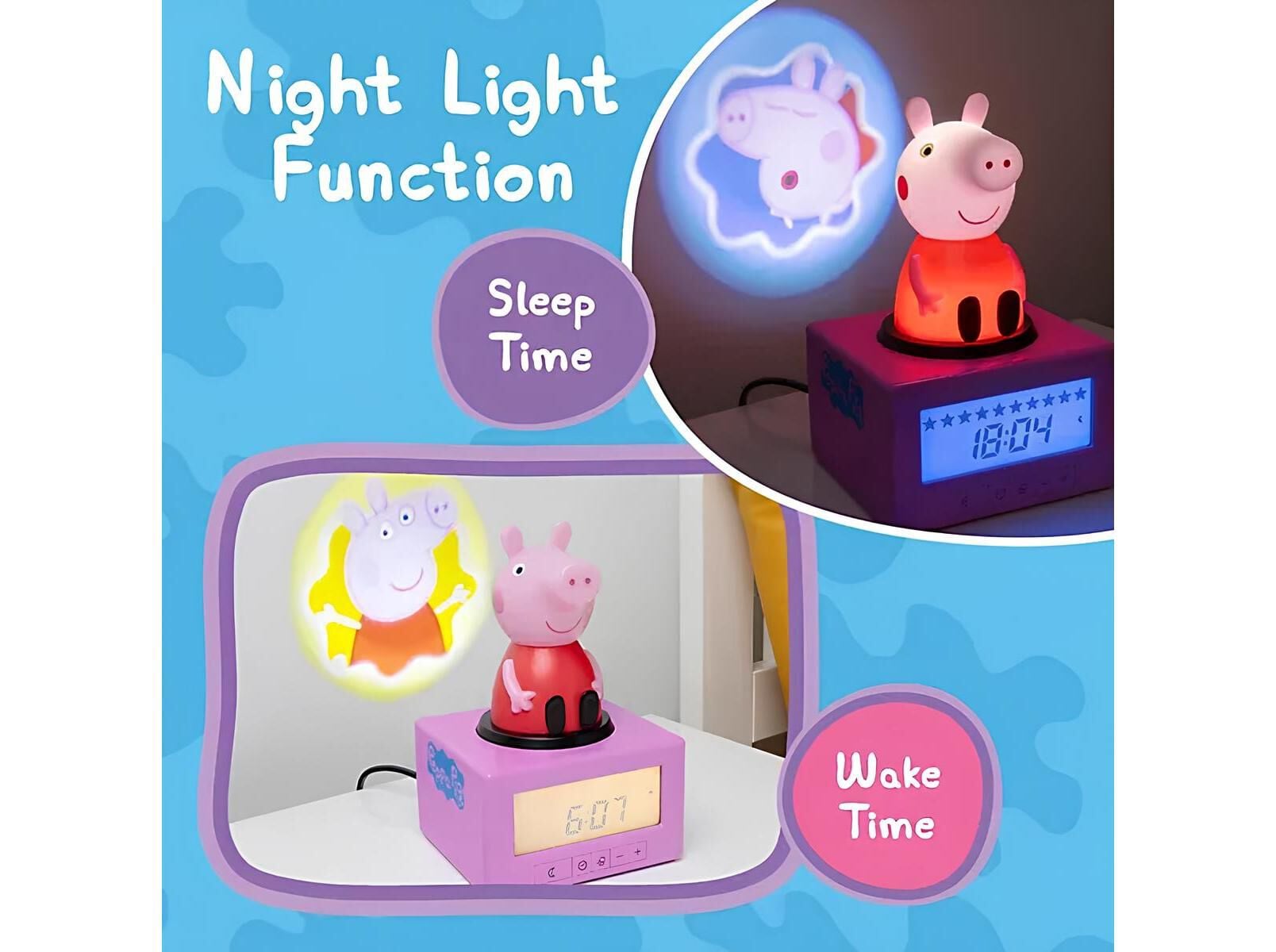 REL&Oacute;GIO DESPERTADOR PEPPA PIG TREINA SONO 15.5CM image number 4