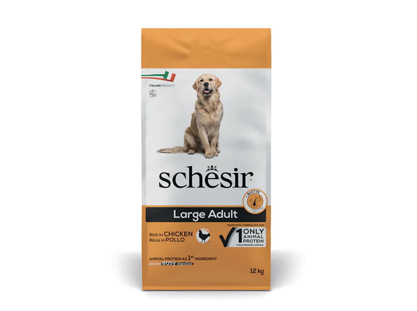RA&Ccedil;&Atilde;O PARA C&Atilde;O SCHESIR RA&Ccedil;A GRANDE FRANGO 12KG image number 0