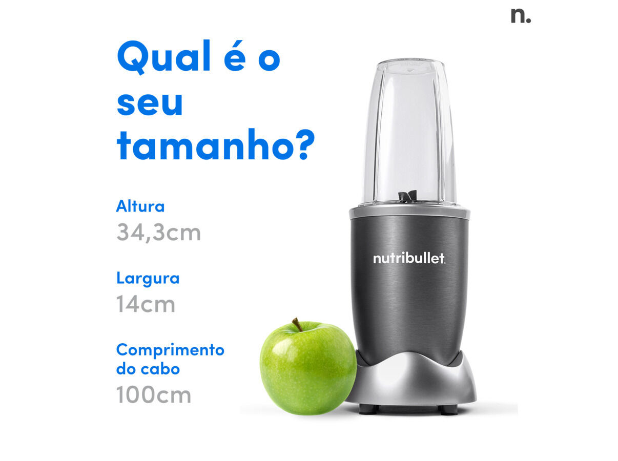 LIQUIDIFICADORA NUTRIBULLET NB606DG 600W image number 6
