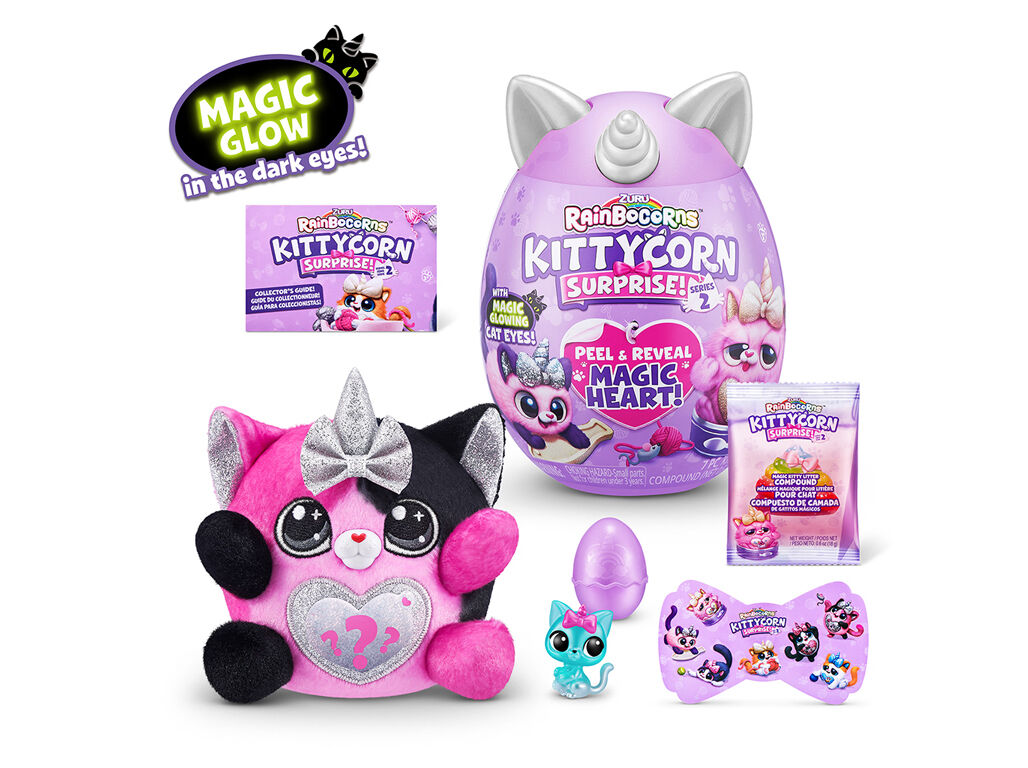 RAINBOCORNS S5 - PELUCHES PEQUENOS KITTYCORNS MODELOS SORTIDOS image number 6