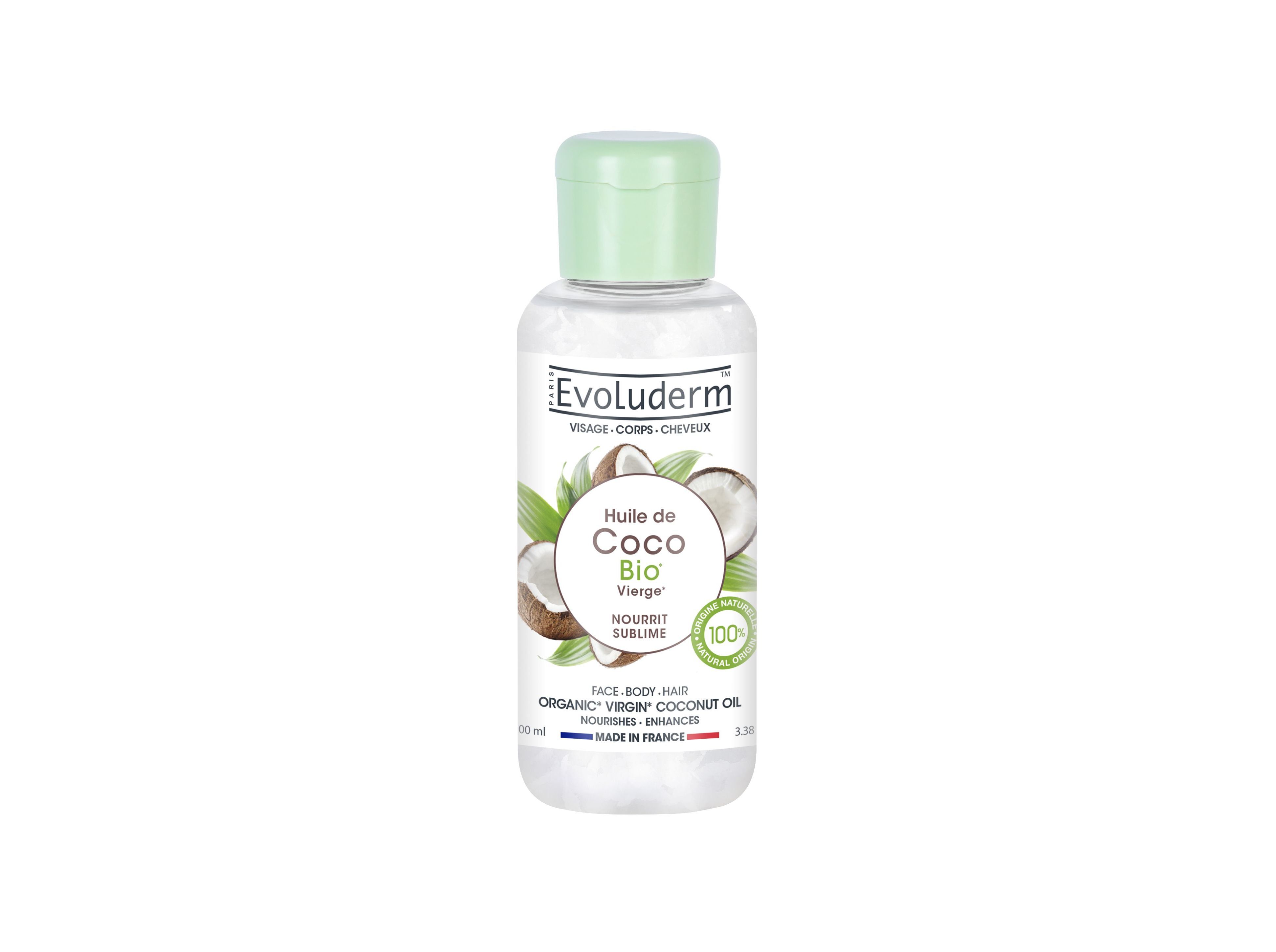 &Oacute;LEO DE COCO EVOLUDERM VIRGEM BIO 100 ML image number 0