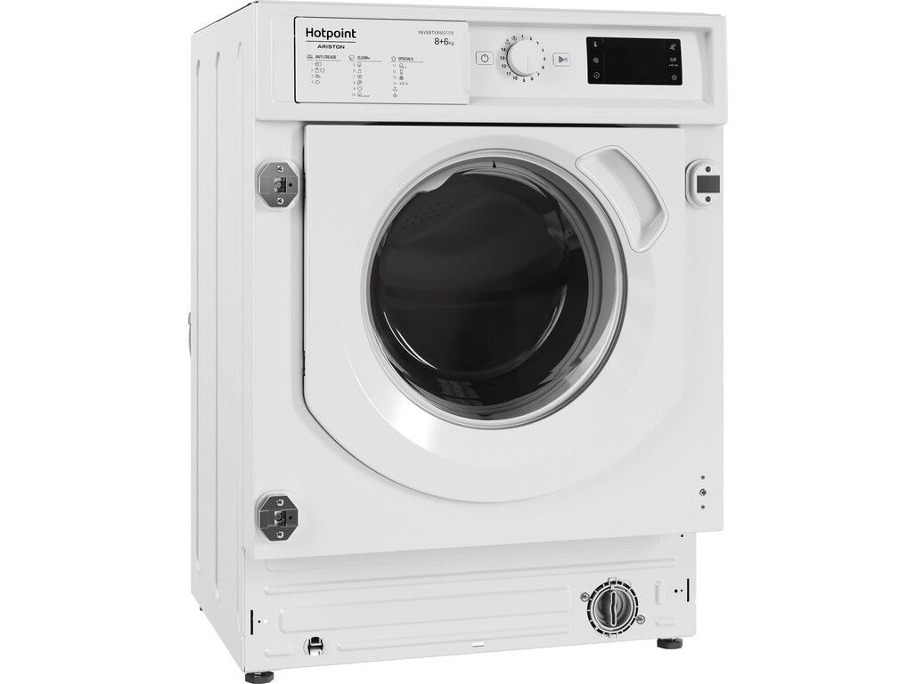 MAQUINA DE LAVAR E SECAR ROUPA HOTPOINT BI WDHG861485EU ENCASTRE B LAVA 8KG E SECA 6KG 1400RPM image number 1