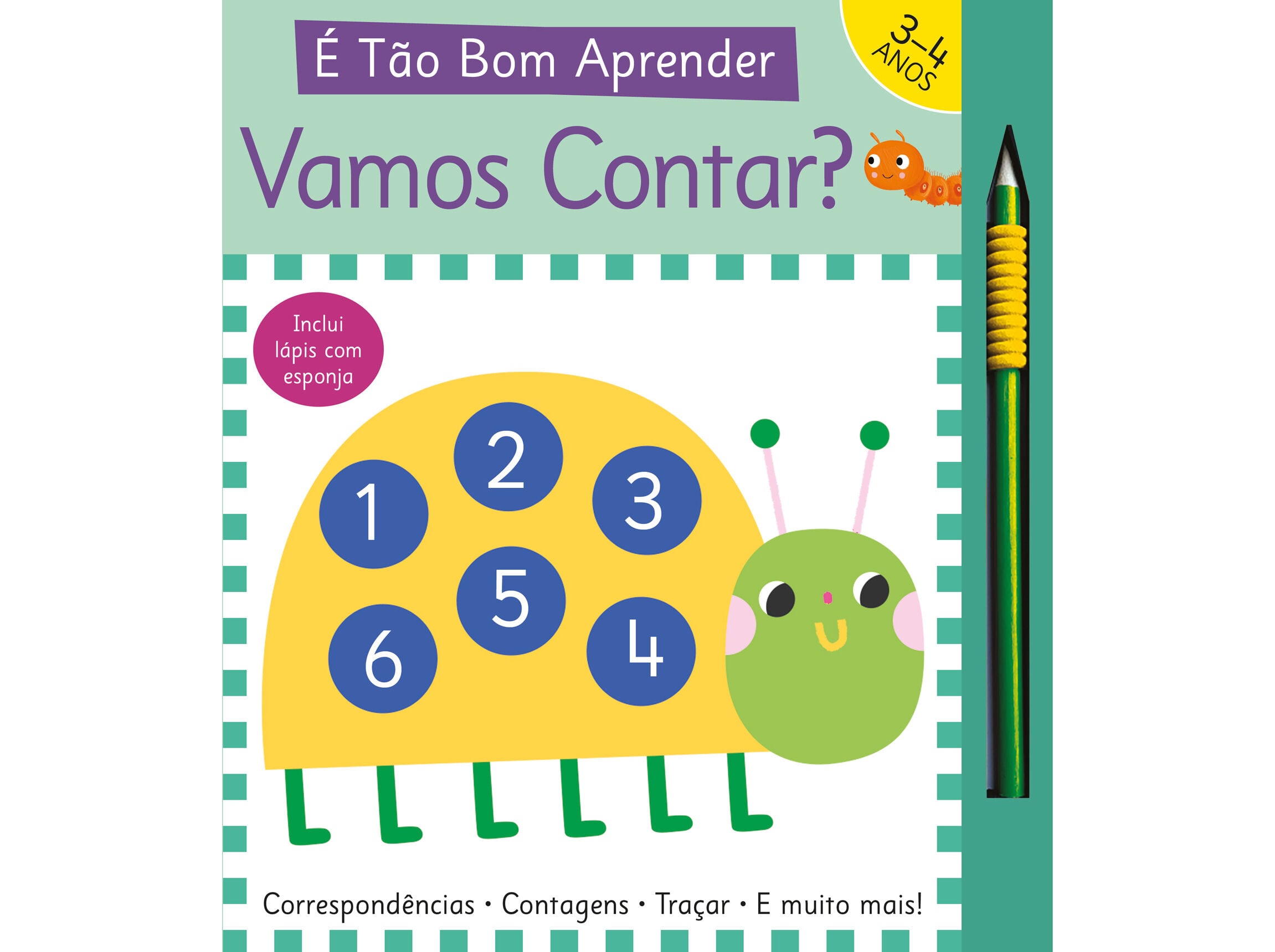 LIVRO &Eacute; T&Atilde;O BOM APRENDER: VAMOS CONTAR? TONI STEMP image number 0