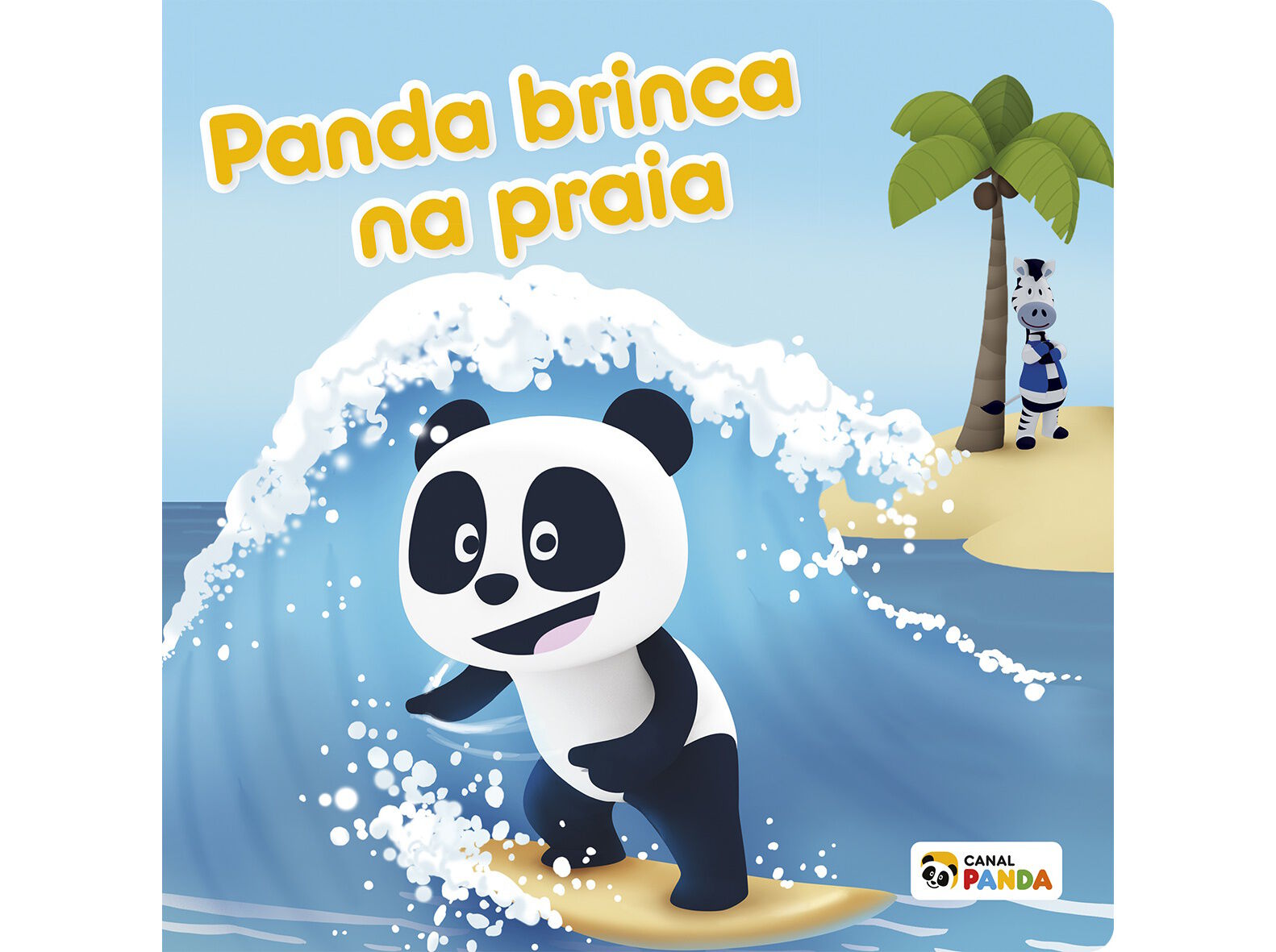 LIVRO CANAL PANDA PANDA BRINCA NA PRAIA image number 1