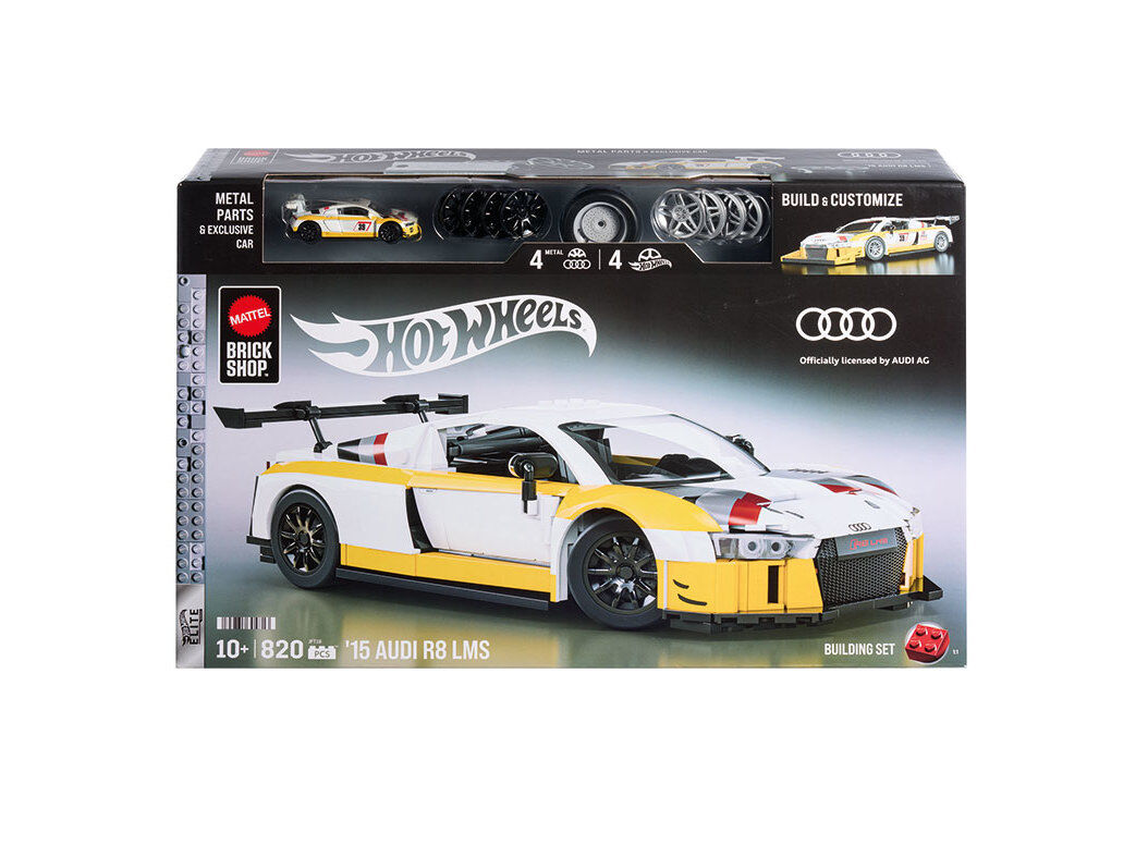 VEICULO AUDI R8 LMS BRICK SHOP HOT WHEELS