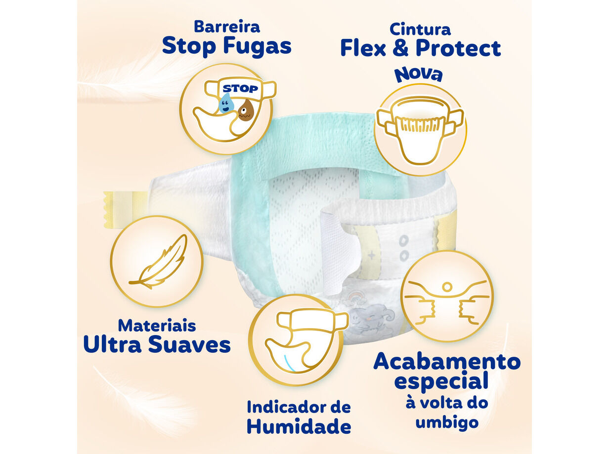 FRALDAS DODOT SENSITIVE T0 1-2.5KG 24 UN image number 3