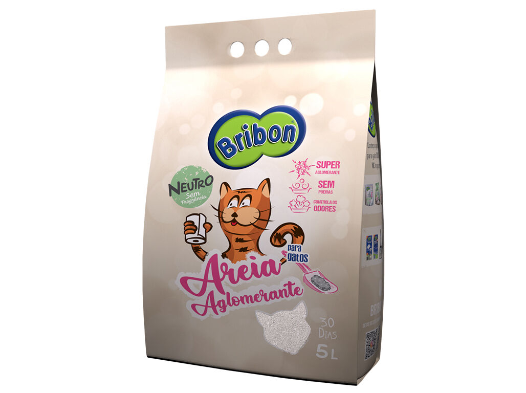 AREIA AGLOMERANTE BRIBON NEUTRO 5L