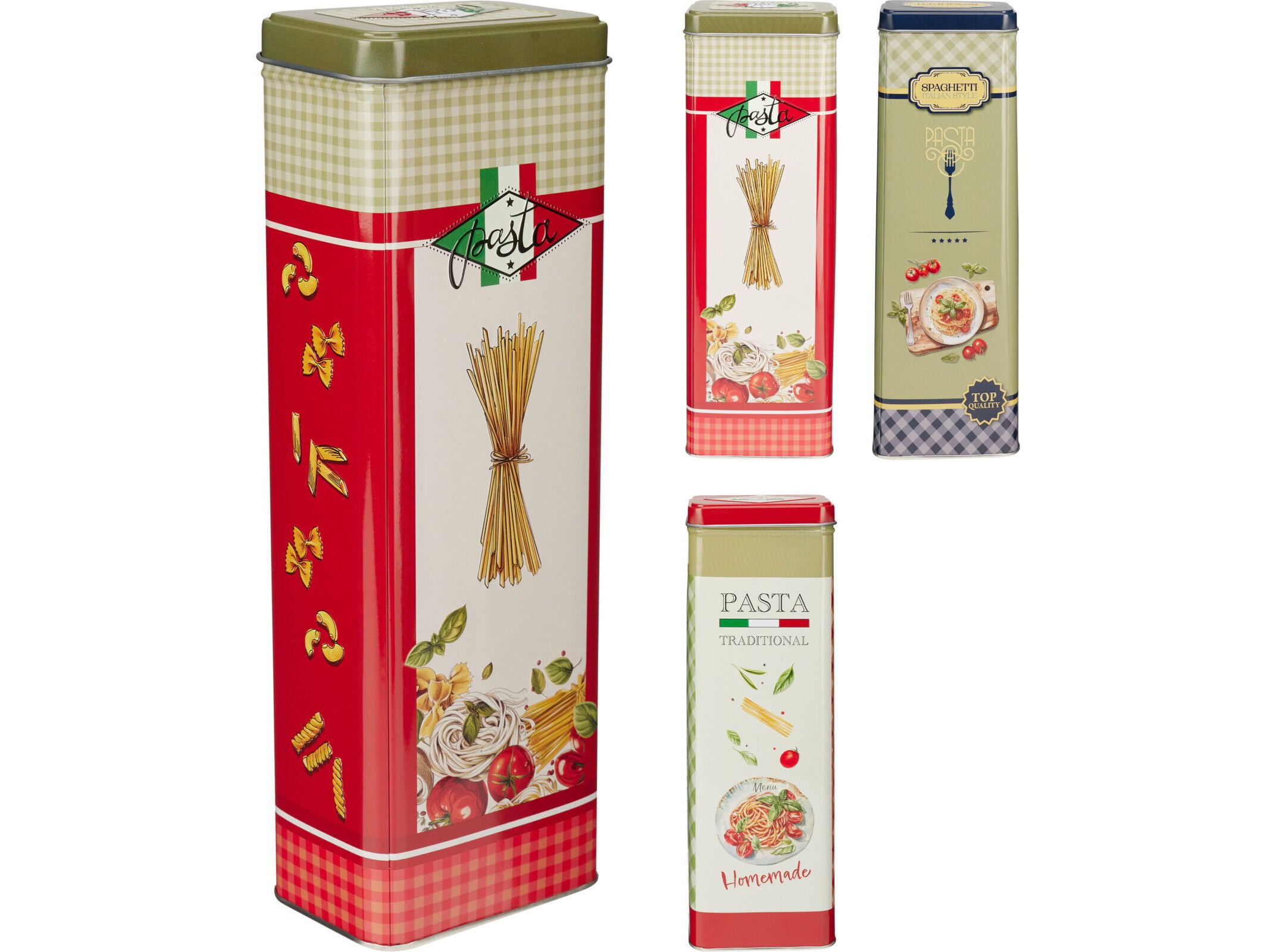 LATA PARA MASSA EM METAL 10X7.5XH29CM MODELOS SORTIDOS image number 1