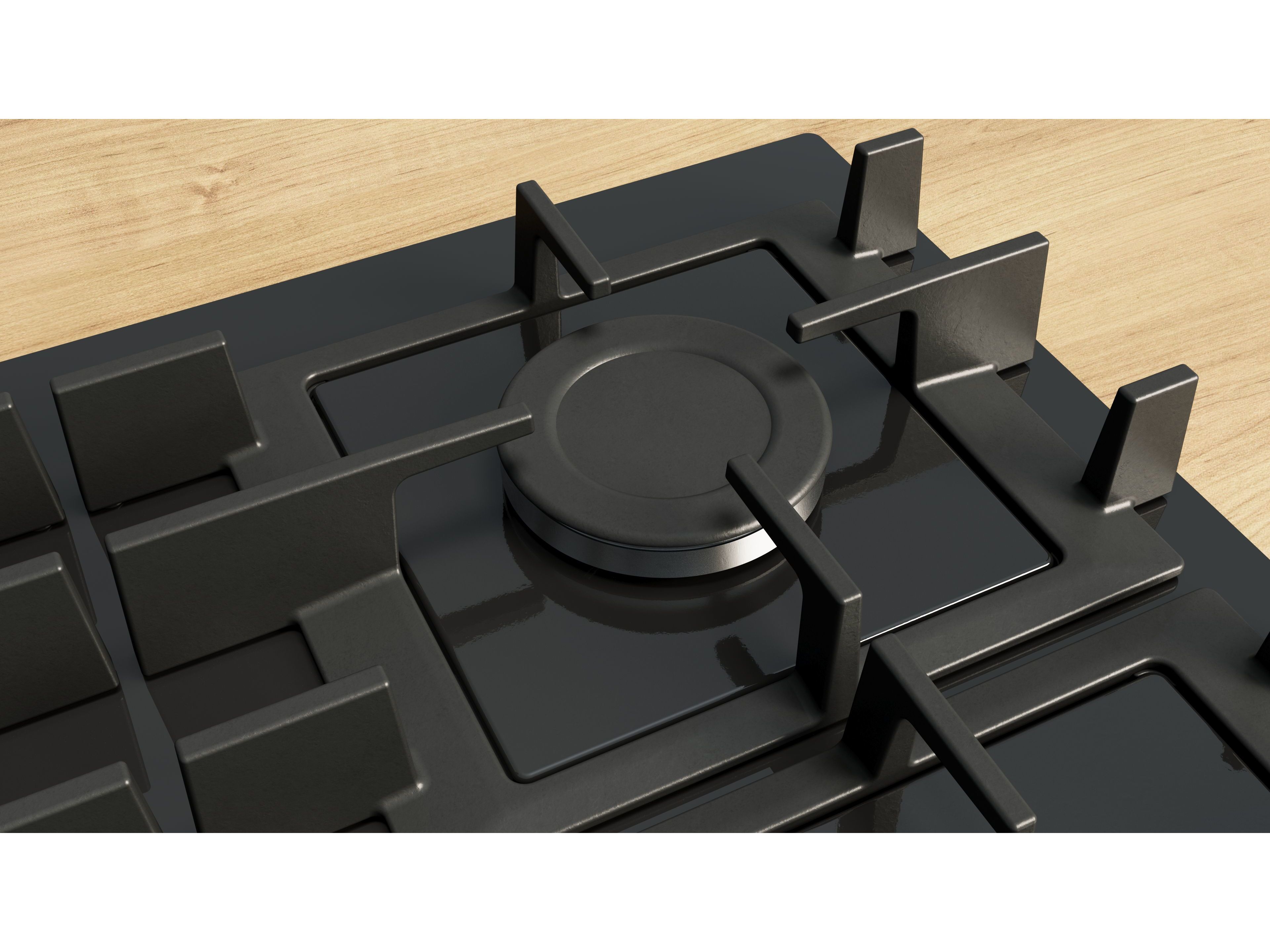 PLACA A GAS BOSCH PNP6B6K40 PRETA 60 CM image number 4