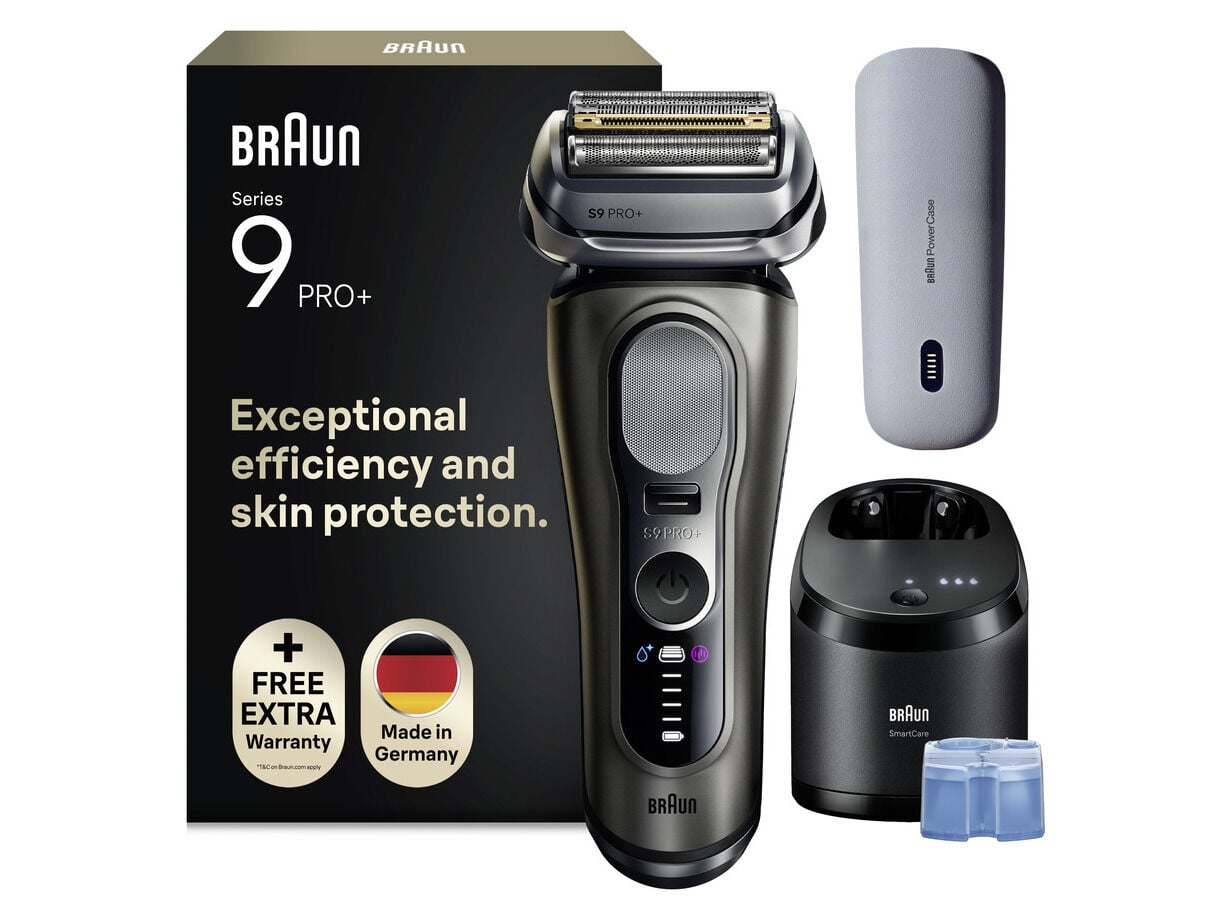 M&Aacute;QUINA BARBEAR BRAUN SHAVER S9 9675 CC GREY