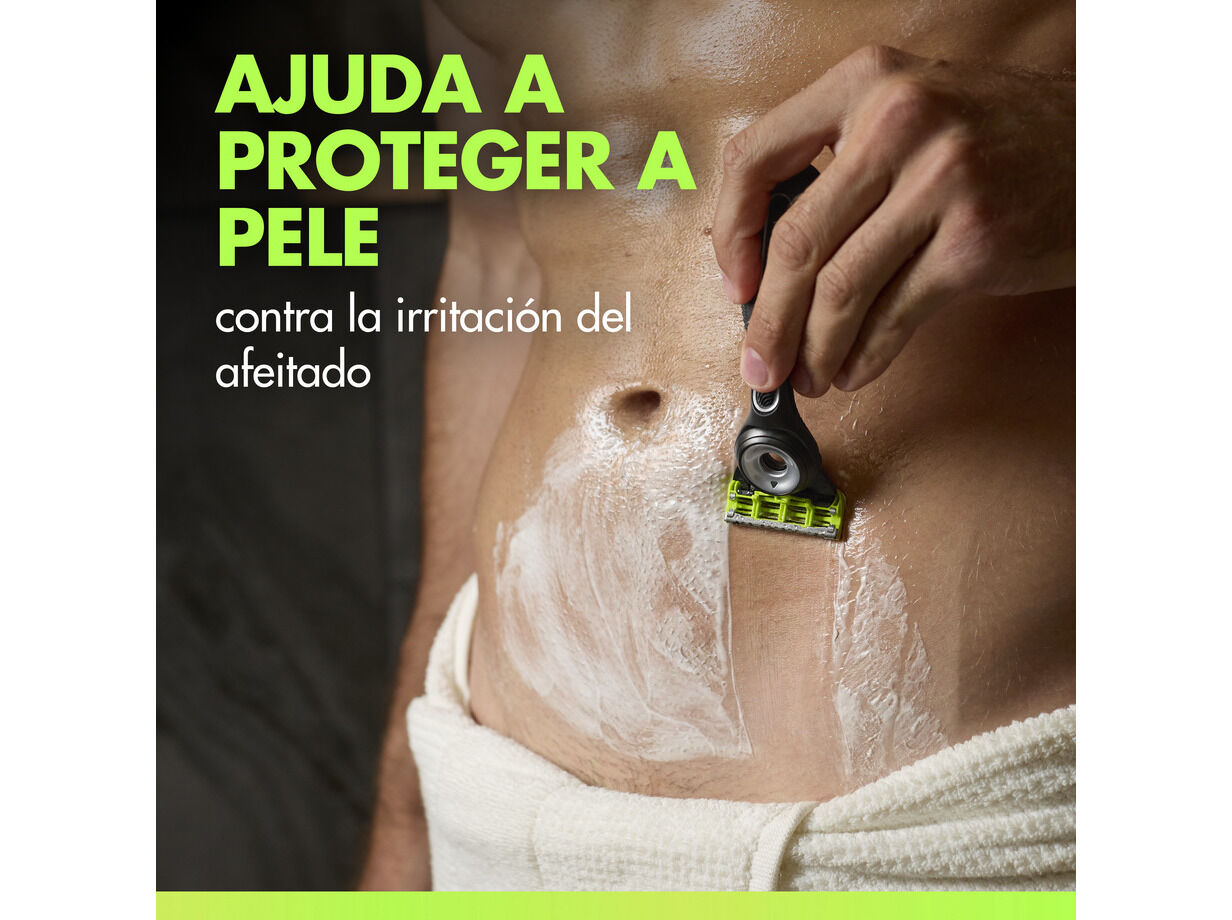 CREME 2EM1 GILLETTE LABS 177ML image number 2