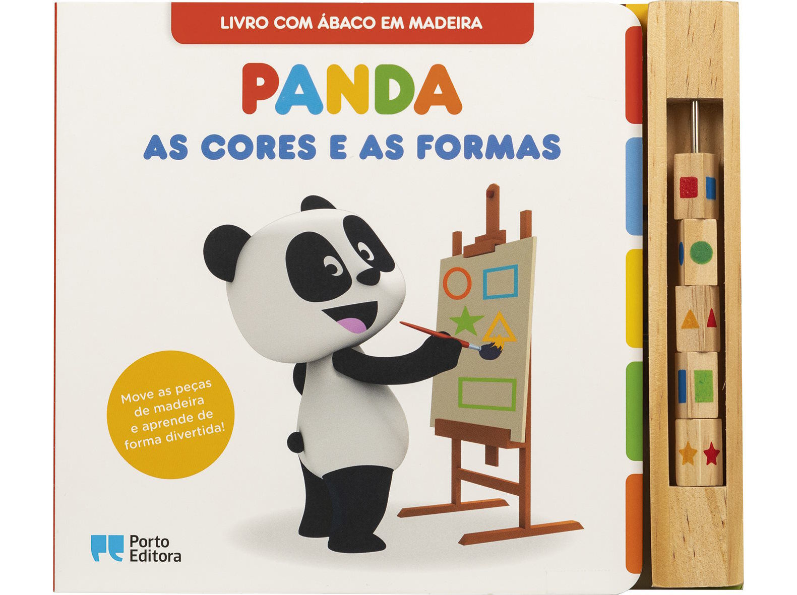 LIVRO CANAL PANDA - AS CORES E AS FORMAS image number 1