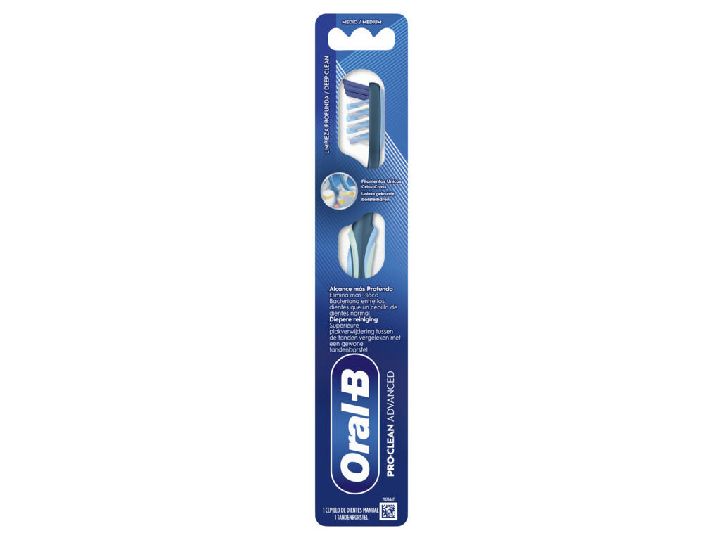 ESCOVA DE DENTES ORAL-B MANUAL PRO-CLEAN ADVANCED 1UN image number 0