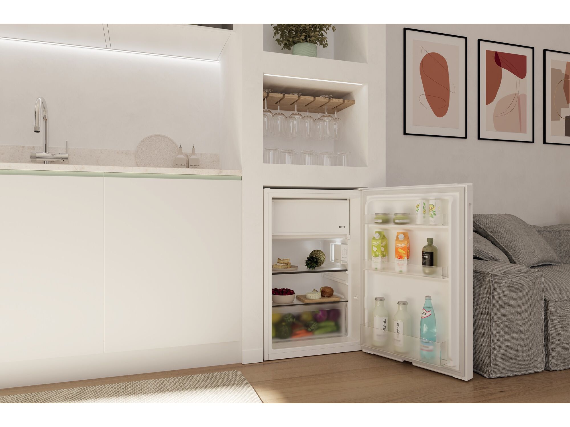 FRIGORIFICO 1 PORTA CANDY CNOQ2S58EW BRANCO E 114L image number 10